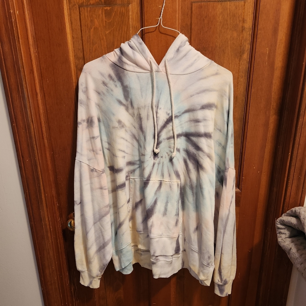 American Eagle Pastel Tie Dye Hoodie XL